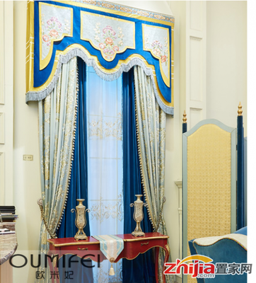 欧米妃布艺窗帘点缀了无数人的家居梦